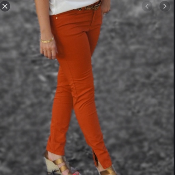 24 HR SALE 🤩😍Zara copper skinny jeans - Picture 5 of 5